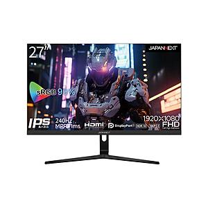 〔中古〕JAPANNEXT  〔展示品〕 JN-I27FR240-N