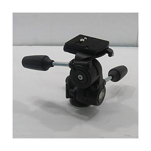 〔中古〕Manfrotto  〔展示品〕 808RC4 標準3ウェイ雲台 クイックリリースプレート付...