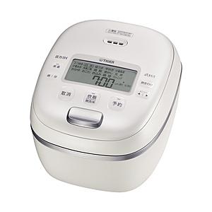 〔中古〕TIGER(タイガー)  〔展示品〕 圧力IHジャー炊飯器 炊きたて ご泡火炊き マットホワ...