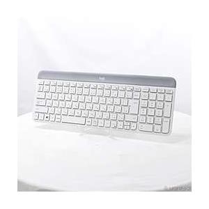 〔中古〕logicool(ロジクール)  MK470スリムコンボ キーボード・マウスセット オフホワ...