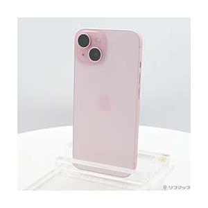 〔中古〕Apple(アップル)  iPhone15 256GB ピンク MTMP3J／A SIMフリ...