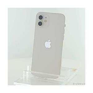 〔中古〕Apple(アップル)  iPhone12 128GB ホワイト MGHV3J／A SIMフ...