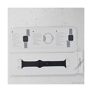 〔中古〕Apple(アップル)  〔展示品〕 45mmケース用 ミッドナイトスポーツバンド S／Mサ...