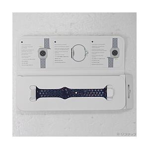 〔中古〕Apple(アップル)  〔展示品〕 46mmケース用 ブルーリボンNikeスポーツバンド(...