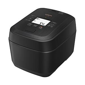 〔中古〕HITACHI(日立)  〔展示品〕 炊飯器 圧力＆スチーム　ふっくら御膳 漆黒(しっこく)...