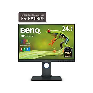 〔中古〕BenQ(ベンキュー)  〔展示品〕 AQCOLOR SW240-JP ダークグレー