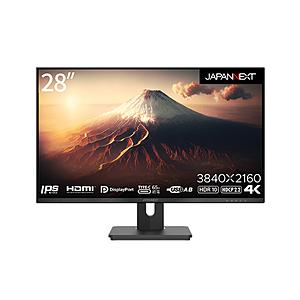 〔中古〕JAPANNEXT  〔展示品〕 JN-IPS282UHDR-C65W