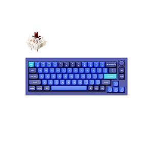 〔中古〕キークロン  〔展示品〕 Keychron Q2 Q2-O3-US 茶軸／ネイビーブルー／英...