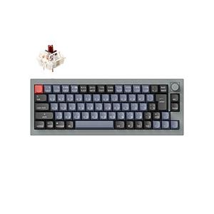 〔中古〕キークロン  〔展示品〕 Keychron Q2 Q2-N3-JIS 茶軸／シルバーグレー／...