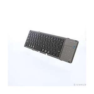 〔中古〕EWIN  〔展示品〕 三つ折りたたみ式キーボード EW-NTKB301 ブラック