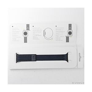 〔中古〕Apple(アップル)  〔展示品〕 46mmケース用ブラック／ブルーNikeスポーツループ...