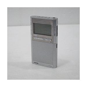〔中古〕TOSHIBA(東芝)  〔展示品〕 携帯ラジオ シルバー TY-SCR70(S) [ワイド...