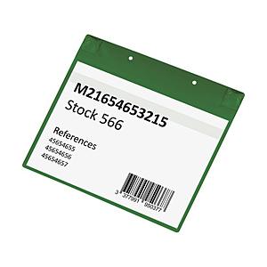 TARIFOLD tarifold　PVCポケット（マグネットタイプ）A4横型　グリーン   170...