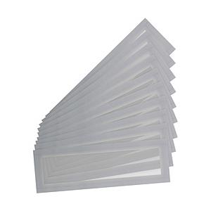 TARIFOLD tarifold　PVCマグネットフレーム（ヘッダー）A4用　10枚入り　グレー ...