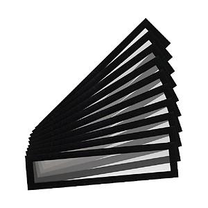 TARIFOLD tarifold　PVCマグネットフレーム（ヘッダー）A3用　10枚入り　ブラック...