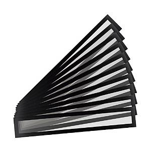 TARIFOLD tarifold　PVCマグネットフレーム（ヘッダー）A2用　10枚入り　ブラック...