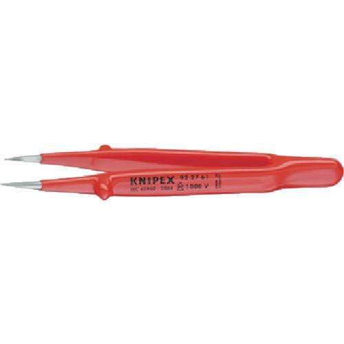 KNIPEX社 ＫＮＩＰＥＸ　９２２７−６１　絶縁精密ピンセット　１３０ＭＭ