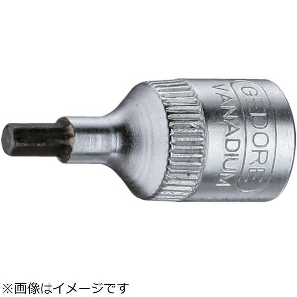 ゲドレー社 ＧＥＤＯＲＥ　ヘキサゴンソケットビット　対辺３ｍｍ