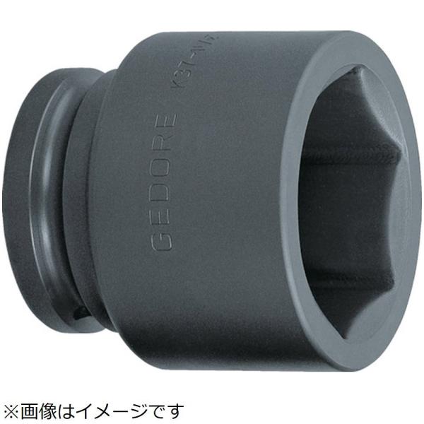 ゲドレー社 ＧＥＤＯＲＥ　インパクト用ソケット（６角）　１・１／２　Ｋ３７　６５ｍｍ