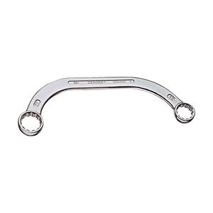 ゲドレー社 ＧＥＤＯＲＥ　両口メガネレンチ　半月型　１３Ｘ１７ｍｍ