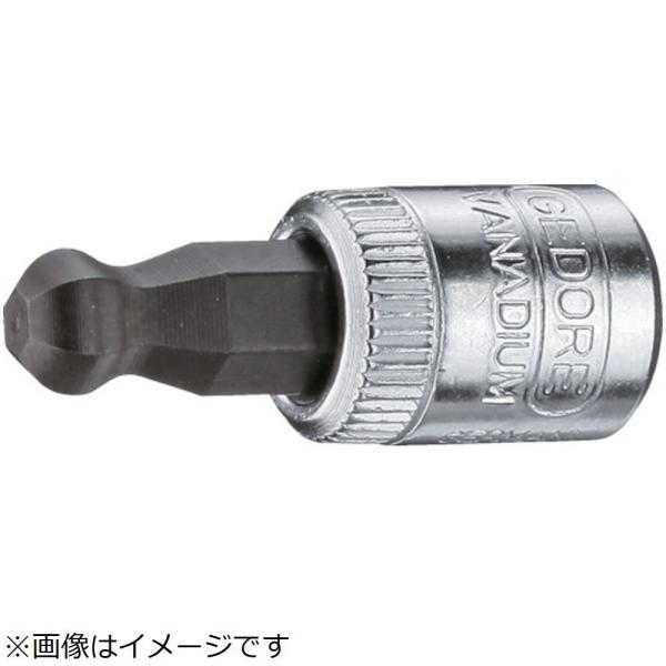 ゲドレー社 ＧＥＤＯＲＥ　ヘキサゴンボールポイントソケット　対辺５ｍｍ