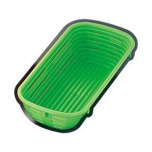 サーモハウザー サーモ 醗酵カゴ長角型(ポリプロピレン) 48759 グリーン ＜WHT16＞