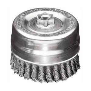 LESSMANN 484214 LESSMANN ノットカップブラシ Φ80 高張度鋼線 線径0.5