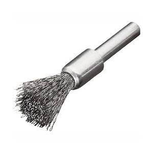 LESSMANN 451141 LESSMANN 軸付エンド型ブラシ 鋼線0.2 Φ12
