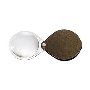 エッシェンバッハ ハンディルーペ60mm径／3.5倍（ダークブラウン） 1740460