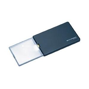 エッシェンバッハ LEDライト付カード型ルーペ「イージーポケット」3倍（8dpt.）／50×46mm...
