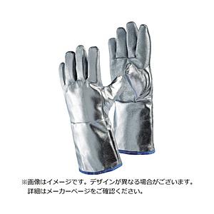 JUTEC JUTEC　耐熱手袋　アルミナイズドシリコン　L   H115AS238-W2-9