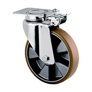 テンテキャスター テンテキャスター　重荷重用高性能旋回キャスター（ウレタン車輪・メンテナンスフリー）...