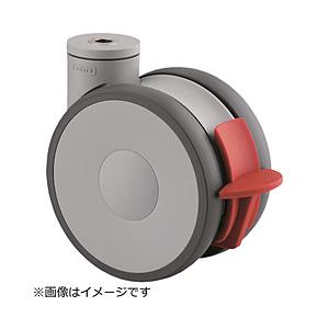 テンテキャスター テンテキャスター　高性能旋回双輪キャスターＬＩＮＥＡ（ウレタン車輪）   5947...