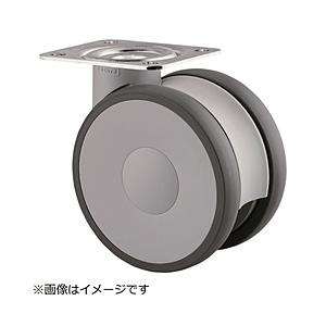 テンテキャスター テンテキャスター　高性能旋回双輪キャスターＬＩＮＥＡ（ウレタン車輪）   5940...