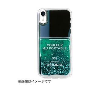 【在庫限り】 IPHORIA iPhone XR TPUケース Nail Polish Turquoise 16010 [振込不可]｜y-sofmap