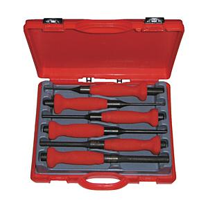 RACODON社 ＲＡＣＯＤＯＮ　ハンドル付　平行ピンポンチ　６本セット