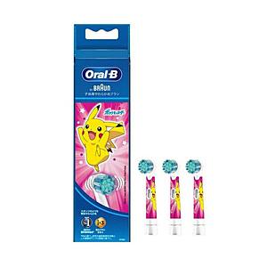 ブラウン 子供用やわらかめ 替えブラシ Oral-B（オーラルビー） ピンク EB10S-3 PKM...