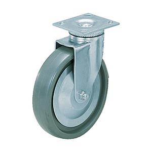スガツネ工業 重量用キャスター径203自在SE（200−133−382） 31408PSE