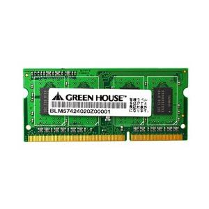 GREEN HOUSE(グリーンハウス) PC3-12800 DDR3 SO-DIMM 4GB GH...
