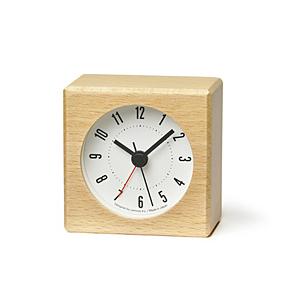 タカタレムノス メテオ　アラームクロック レムノス ナチュラル JH17-05NT