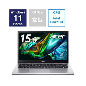 ノートパソコン Aspire 3 ピュアシルバー A315-59-H38U ［15.6型 /Wind...