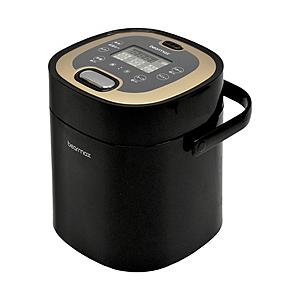 クマザキエイム マルチ・ライスクッカー  黒 MC-107K ［2.5合 /マイコン］