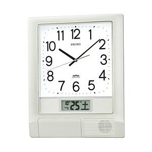 SEIKO 電波掛け時計 「プログラムクロック」 PT201S [振込不可]