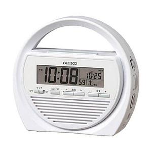 SEIKO 防災電波目覚まし時計　SQ764W