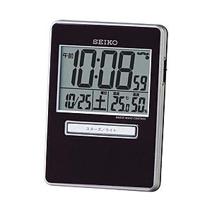 SEIKO 電波目覚まし時計 「トラベラ」 SQ699K