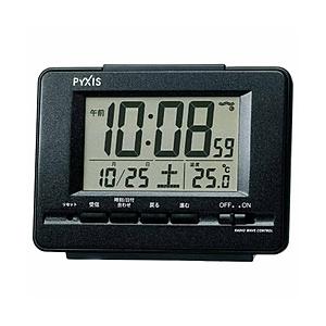 SEIKO 電波目覚まし時計　NR535K (黒メタリック） [振込不可]