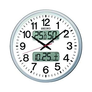 SEIKO 電波掛け時計　KX237S 【864】