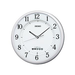 SEIKO 掛け時計 【ネクスタイム】 白パール ZS255W ［電波自動受信機能有］ 【864】