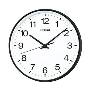 SEIKO 掛け時計  黒 KX268K ［電波自動受信機能有］