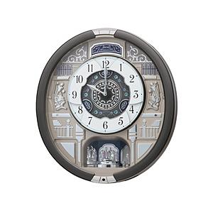 SEIKO からくり時計 【ウェーブシンフォニー】 濃グレーメタリック RE603N